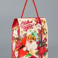 Коробка подарочная складная "Добрые традиции" 16 х 8 х 20 см Коробка подарочная складная "Добрые традиции" 16 х 8 х 20 см