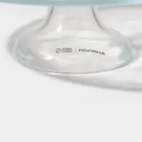 Блюдо на ножке Доляна Tasty, d=22 см, стекло, прозрачное