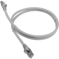 Патч-корд ExeGate UTP-RJ45-RJ45-C6-CU-2M-GY, cat.6, 2м, серый <EX282005RUS