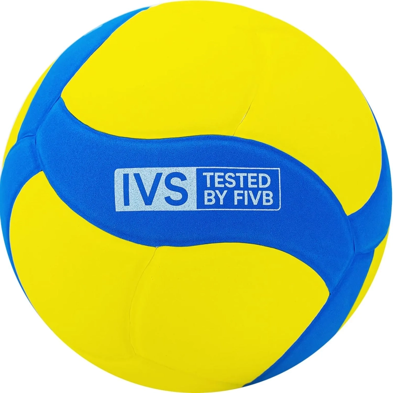 Мяч волейб. трен. MIKASA VS170W-Y-BL, р. 5 облегченный FIVB желто-синий