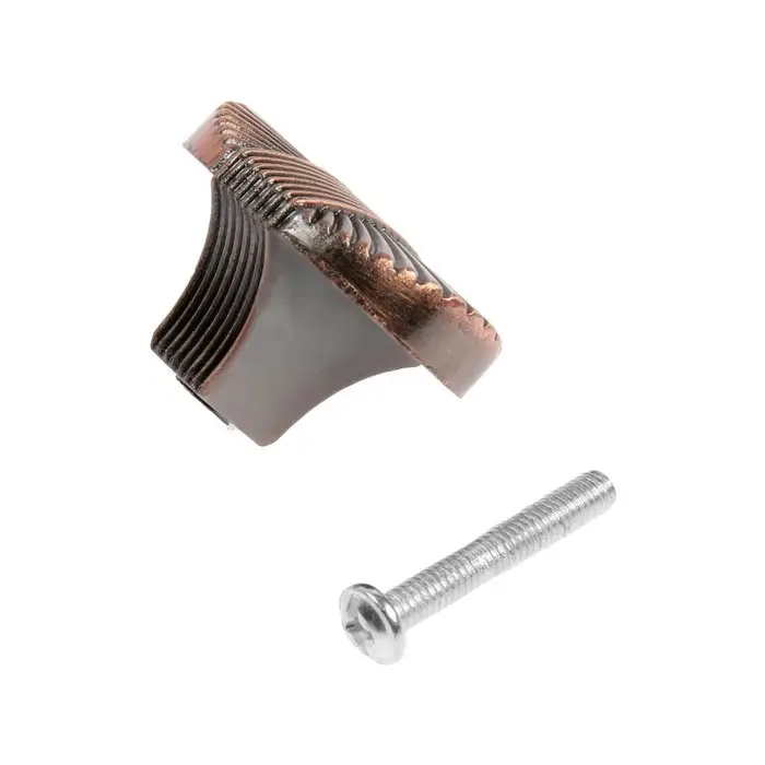 Ручка-кнопка CAPPIO, цинк, d=35 мм, цвет медь Ручка-кнопка CAPPIO, цинк, d=35 мм, цвет медь