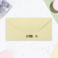 Конверт для денег «С Днём Рождения! Будь счастлива!» 16×8 см