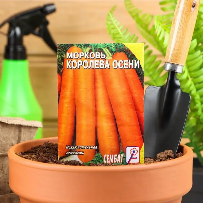 Семена Морковь &laquo;Королева осени&raquo;, 2 г, &laquo;Сембат&raquo;