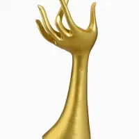 Подставка для украшений QF &laquo;Рука&raquo;, 9.5&times;7&times;24, цвет золото