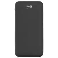 Аккумулятор Quick Charge Wireless 10000 мАч, черный