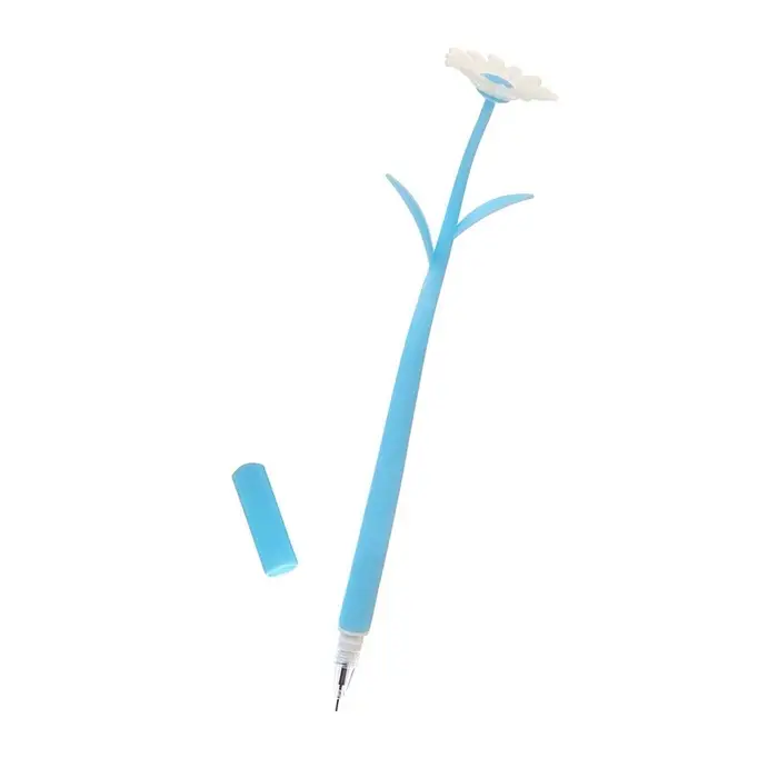 Ручка гелевая «Ромашки», прикол, меняет цвет при ультрафиолете, МИКС Ручка гелевая «Ромашки», прикол, меняет цвет при ультрафиолете, МИКС