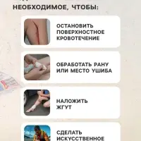Автомобильная аптечка первой помощи, дорожная, перечень №2, красная