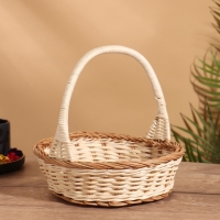 Корзина плетеная 23x23x23 см, ротанг
