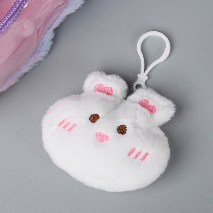 Сумка детская «Котик» с игрушкой внутри, 20 см