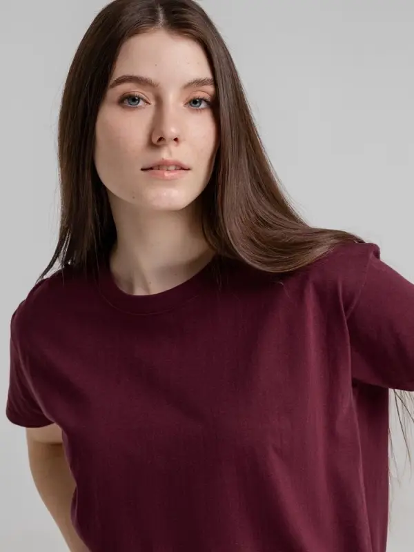 Футболка Imperial 190 бордовая, размер S