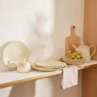 Заварочный чайник SL Home &laquo;Волны Сардинии&raquo;, 1.3 л, 22.5&times;11&times;19 см, фарфор, бежевый