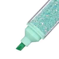 Набор маркеров-текстовыделителей &laquo;Лапки блеск&raquo;, 3 цвета, скошенный наконечник, узел 4 мм, МИКС