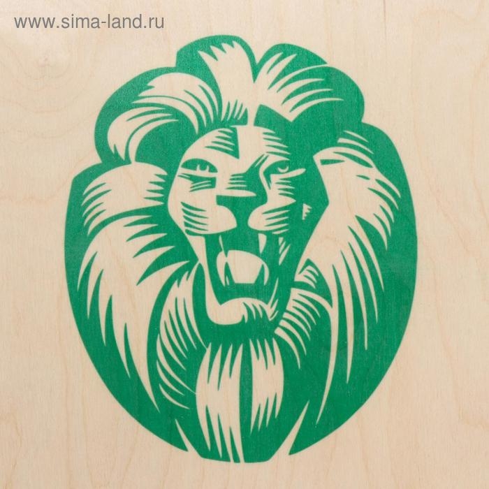 Доска балансировочная балансборд малая  Доска балансировочная балансборд малая "Лев", 50×33х0,9 см