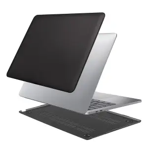 Чехол для MacBook Air 15 (2025/2024/2023) матовый черный (A2941 M2/A3114 M3/A3241 M4)