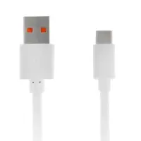 Кабель Luazon, Type-C - USB, 1 А, 1 м, белый