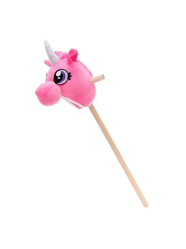 Мягкая игрушка ZABIAKA &laquo;Единорог - скакун&raquo;, на палке, МИКС
