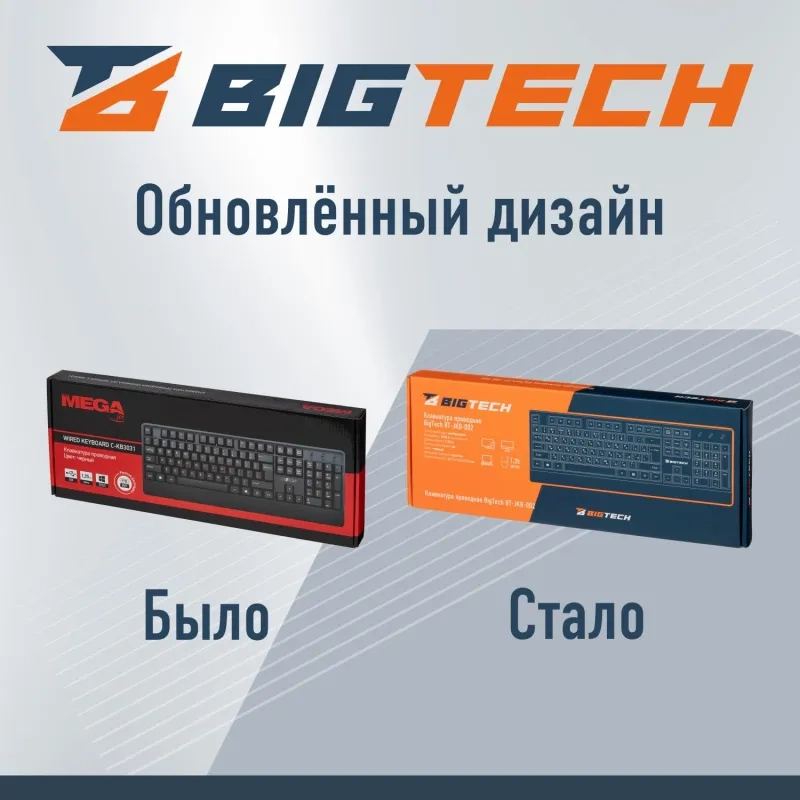 Клавиатура C-KB3031 черная, USB, 104кн BT-JKB-002/C-KB3031