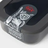 Набор пищевых контейнеров IDEA &laquo;Респект&raquo;, 3 шт.: 400 мл, 700 мл, 1.2 л, прозрачный, крышка серая