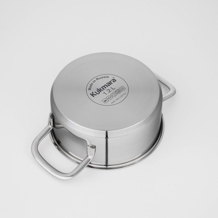 Кастрюля SAFIA, 1.2 л, d=16 cм, капсульное дно, индукция Кастрюля SAFIA, 1.2 л, d=16 cм, капсульное дно, индукция