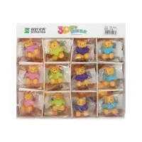 Ластик фигурный &laquo;Мишки&raquo;, МИКС