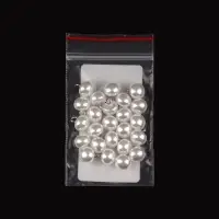 Пуговица на ножке, d=8 мм, белая