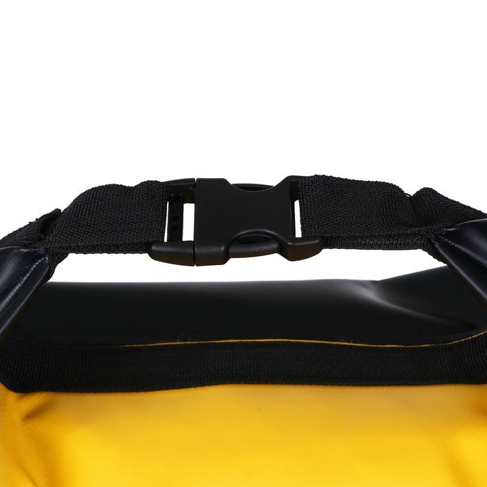 Герморюкзак YUGANA, ПВХ, водонепроницаемый 15 литров, желтый