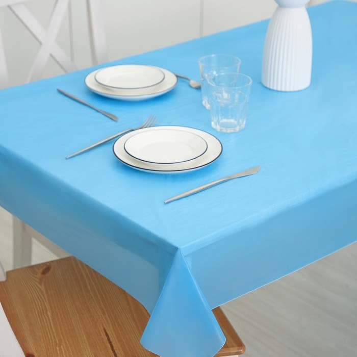 Скатерть без основы одноразовая «Моно», 110×180 см, рулон 3 шт, цвет МИКС Скатерть без основы одноразовая «Моно», 110×180 см, рулон 3 шт, цвет МИКС