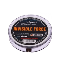 Леска Power Phantom Invisible Force CLEAR, диаметр 0.30 мм, тест 10.6 кг, 100 м