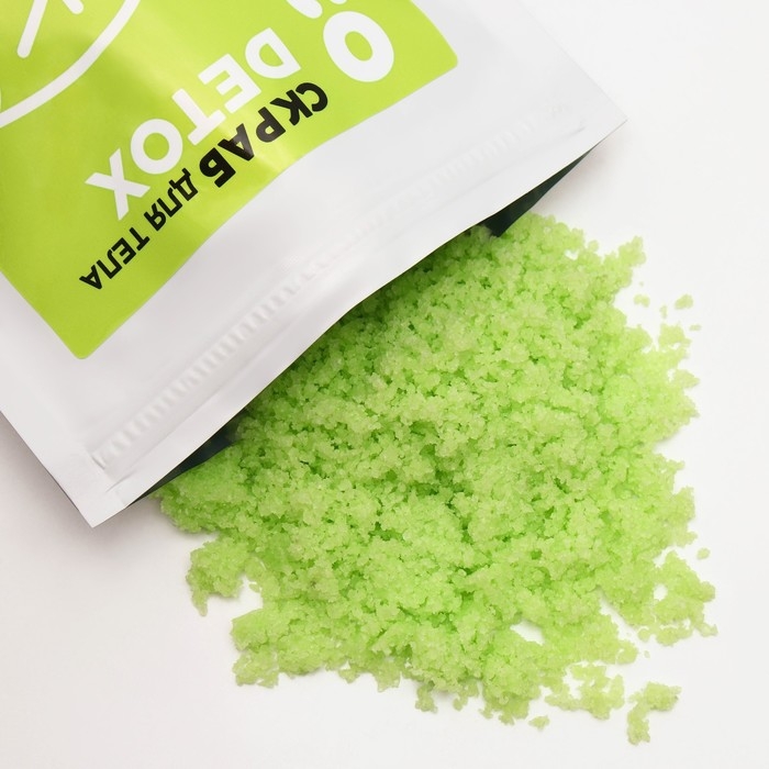 Скраб для тела, соляной с маслом оливы, 250 г, аромат грин-смузи, PICO MICO Скраб для тела, соляной с маслом оливы, 250 г, аромат грин-смузи, PICO MICO