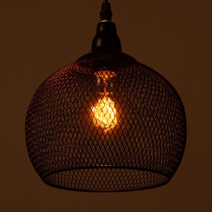 Светильник BayerLux Светильник BayerLux "Шар" 1х40Вт E27 черный 22х22х110 см.