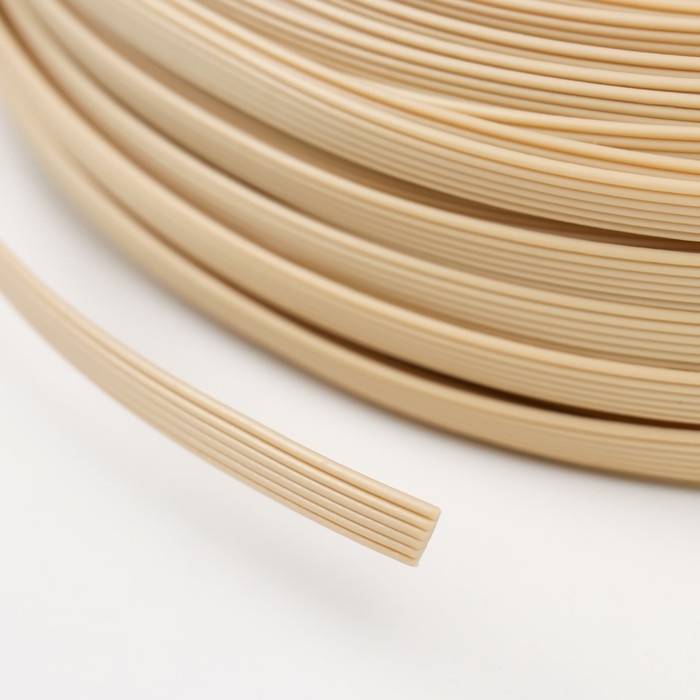 Ротанг искусственный 8 мм 100 м волна (солома) Ротанг искусственный 8 мм 100 м волна (солома)