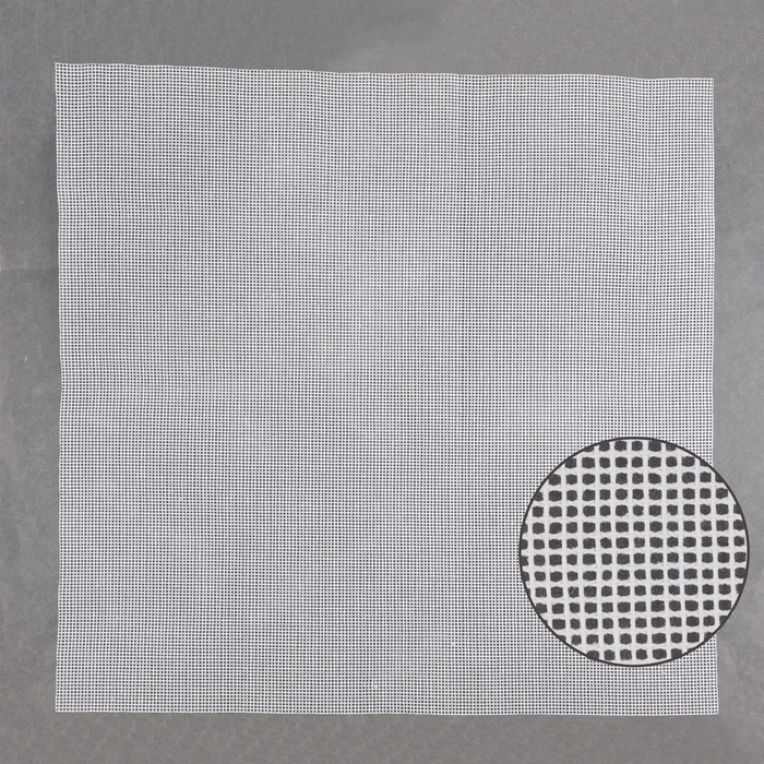 Канва для вышивания, №11, 50 × 50 см, цвет белый Канва для вышивания, №11, 50 × 50 см, цвет белый