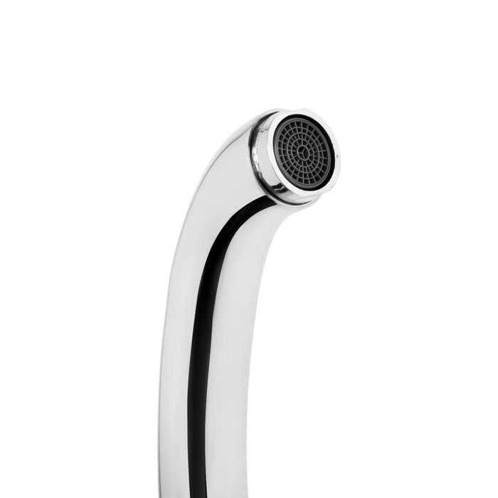 Cмеситель для кухни Cмеситель для кухни "Эверест" B53-032, однорычажный, излив 203 мм, хром