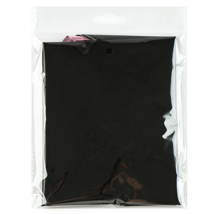 Набор воздушных шаров &laquo;Чёрно-розовые звезды&raquo;, фольга, латекс, 10 шт.