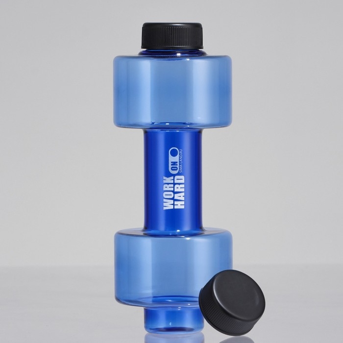 Бутылка для воды WORK HARD, 550 мл, 21 х 8 см Бутылка для воды WORK HARD, 550 мл, 21 х 8 см
