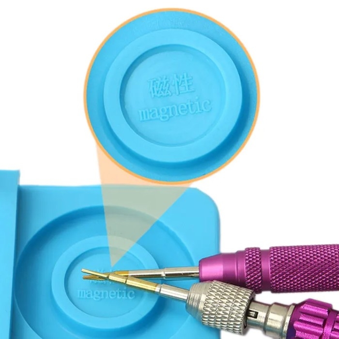 Термостойкий силиконовый коврик для ремонта часов, нескользящий, 45 х 30 см Термостойкий силиконовый коврик для ремонта часов, нескользящий, 45 х 30 см