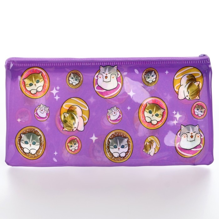 Пенал школьный мягкий плоский 9,5 х 20,5 ПВХ «1 сентября: Котятки» МИКС Пенал школьный мягкий плоский 9,5 х 20,5 ПВХ «1 сентября: Котятки» МИКС