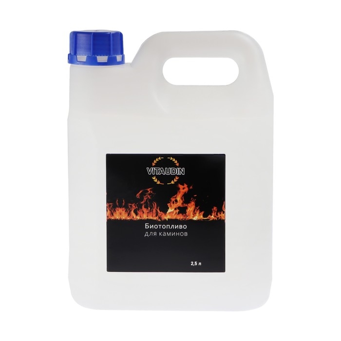 Биотопливо VITA UDIN для каминов, 2.5 л Биотопливо VITA UDIN для каминов, 2.5 л
