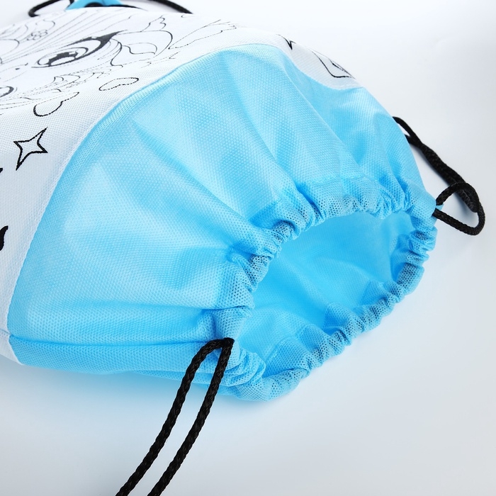 Мешок для обуви под раскраску «Пони» 34х40 см, спанбонд Мешок для обуви под раскраску «Пони» 34х40 см, спанбонд