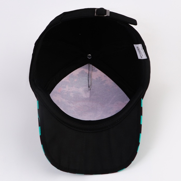 Кепка детская для мальчика «Волны», аниме, цвет чёрный, р-р 52-54, 5-7 лет