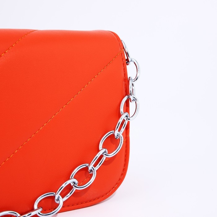 Сумка-мессенджер на магните, цвет оранжевый Сумка-мессенджер на магните, цвет оранжевый