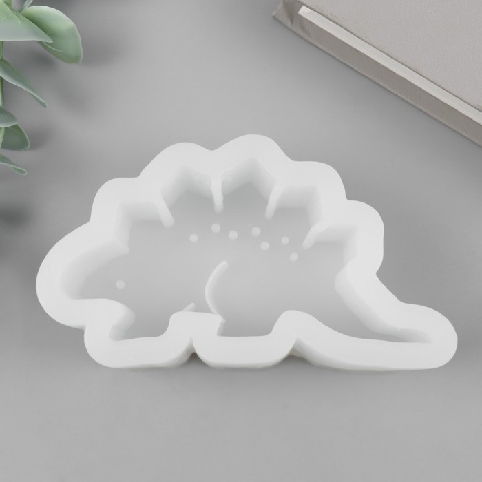 Молд силикон Молд силикон "Стегозавр" 10,5х2,8х7 см