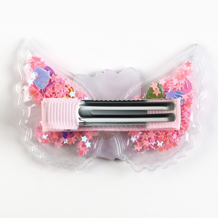 Заколка для волос с шейкером «Самой милой», 6 х 4.5 см Заколка для волос с шейкером «Самой милой», 6 х 4.5 см