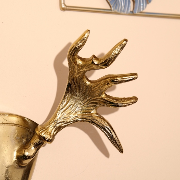 Крючок Крючок "Рога" алюминий 14х22х31 см