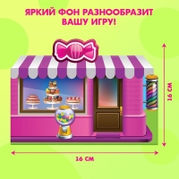 Магнитная игра «Сладкая штучка» с куклой, фоном и наклейками