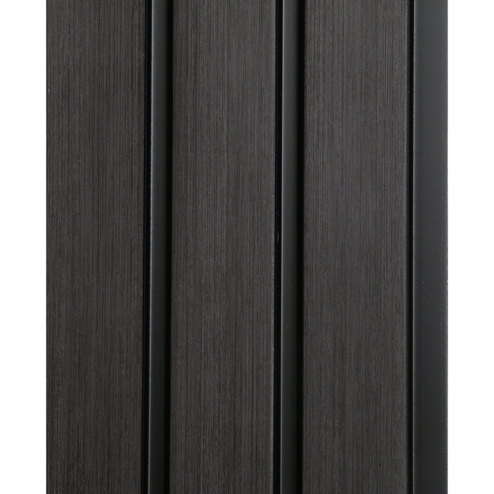 Панели 3D RAIL из вспененного полистирола Венге  2800х120х10 мм