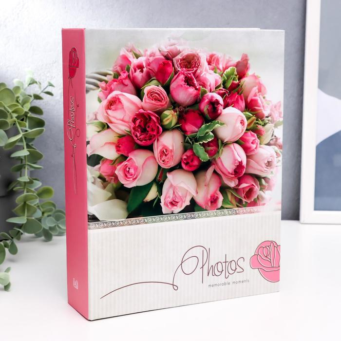 Фотоальбом на 200 фото Фотоальбом на 200 фото "Розовый букет"