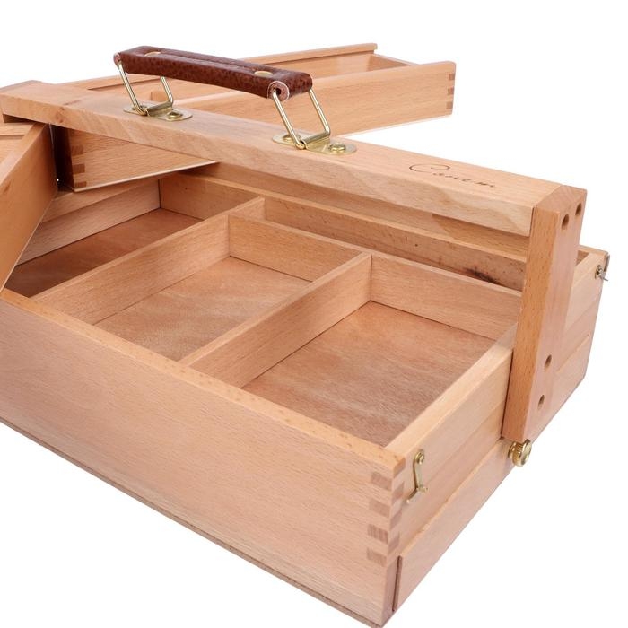 Ящик художника, 360 х 235 х 15 мм, ЗХК Ящик художника, 360 х 235 х 15 мм, ЗХК "Сонет", бук, 1601271-3