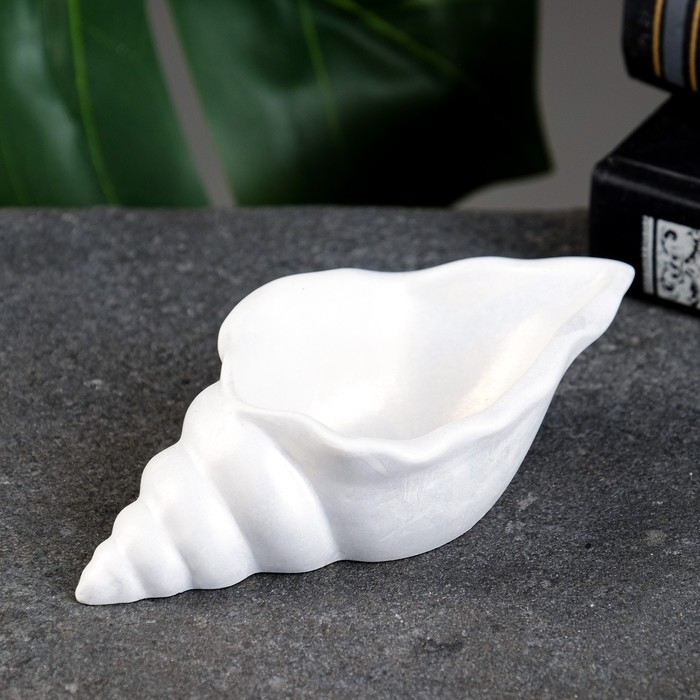 Фигурное кашпо  Фигурное кашпо "Ракушка" перламутр, 13х6х3см