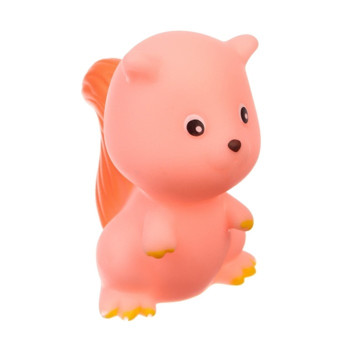 Набор резиновых игрушек для ванны «Играем в лесу», с пищалкой, 6 шт, Крошка Я Набор резиновых игрушек для ванны «Играем в лесу», с пищалкой, 6 шт, Крошка Я